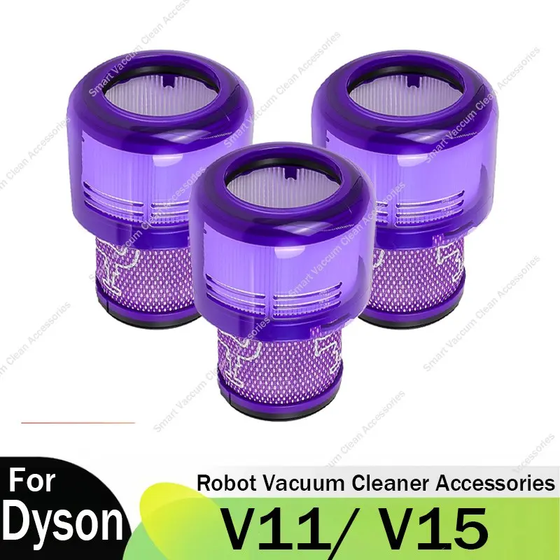 HEPA Filter Parts For Dyson V11、 V15、 V11 Animal、 V11 Torque Driver、V11 Complete V11 Absolute、V15 Detect Absolute, SV14/ SV16 Cordless Vacuum Cleaner Accessories Hepa Filter Replacements Compare to Part 970013-02 Replacement