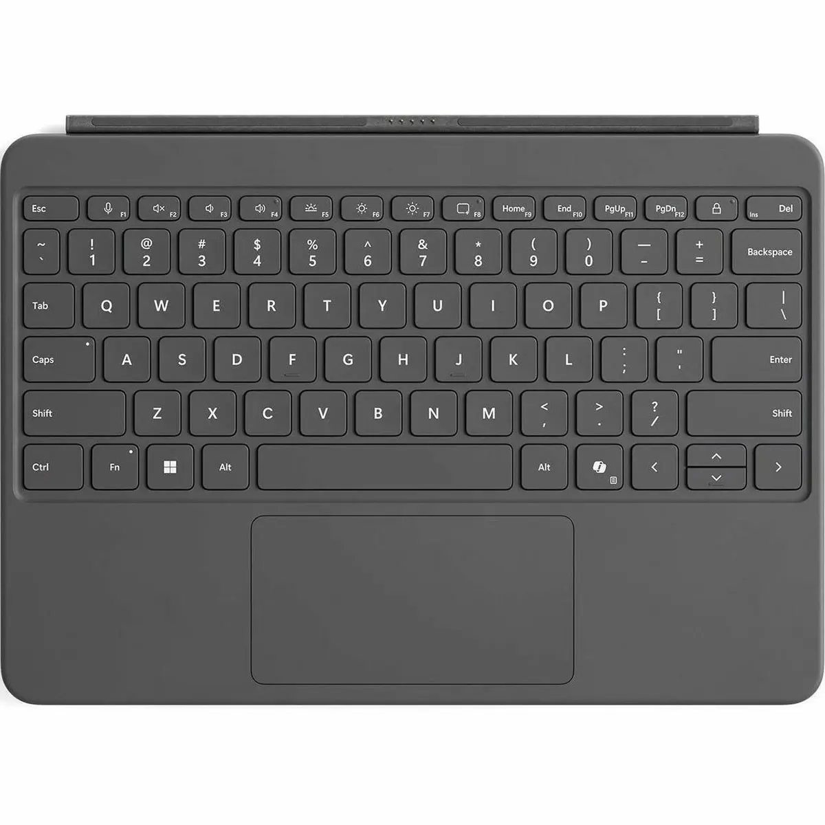 Microsoft Surface Pro 12" Full-Size Tablet Keyboard with Accessibility Features, Bold Keyset, Backlight Keys, Touchpad, Slate Color