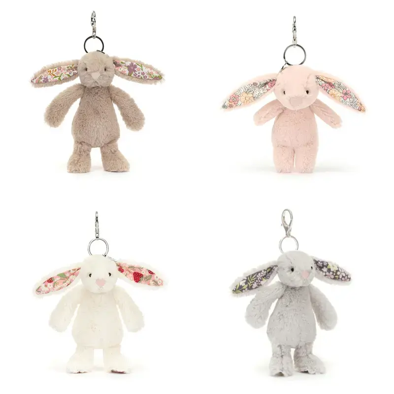 Jellycat Mini Plush Keychain – Soft Cuddly Toy Charm, Ideal for Daily Use, Gift Giving & Collecting Cute Accessories