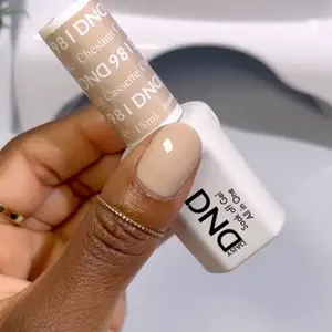 DND 981 CHESTNUT CASSETTE Gel and Lacquer Duo nail care nail art color