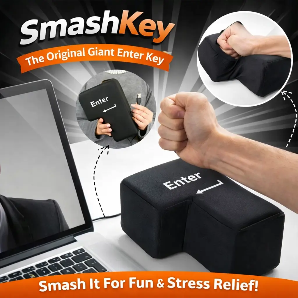 SmashKey USB-Connected Enter Key