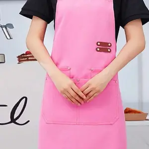 Professional Apron For Florist Women With Pocket - Adjustable Bib Apron, Water