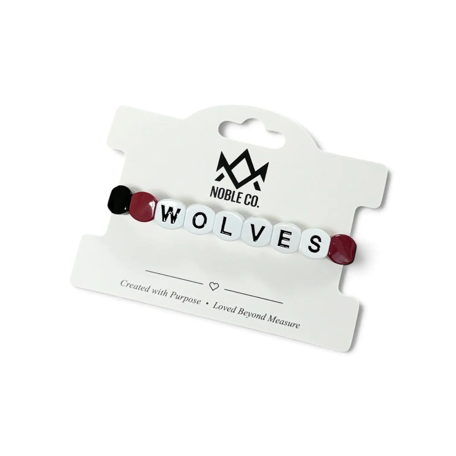 Noble Co. Gameday Bracelet - WOLVES