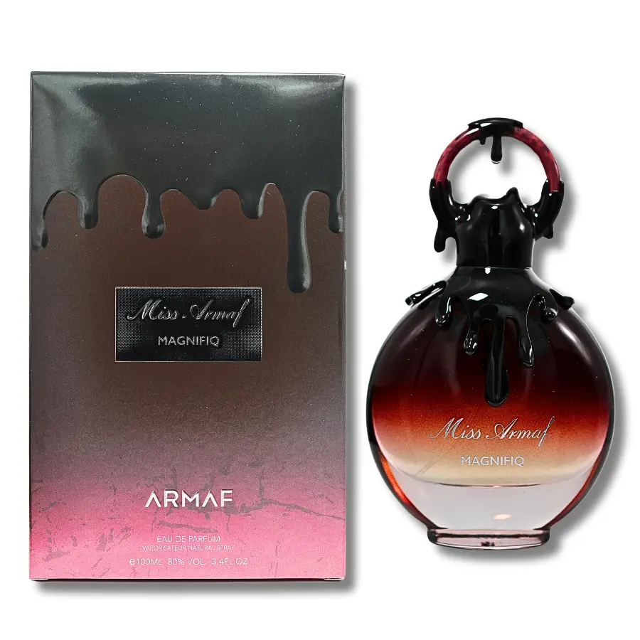 Armaf Miss Magnifiq Women's EDP Spray - 3.4 fl oz Feminine Energy Citrus Aromatic Woody Signature Scent Women's Perfume for Adults, with Base Notes Musk, Patchouli, Vanilla, Vetiver, Tonka, Perfumes For Women