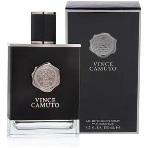 Vince Camuto Men's Eau de Toilette Cologne - Single Item, 3.4oz/3.3oz Size Options, Aromatic Bergamot Mix, Lavender Blend Fragrance Notes, Musk Base, New in Box