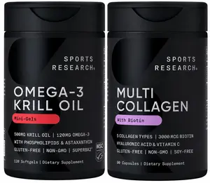 Multi Collagen w/Biotin + Krill Oil Bundle