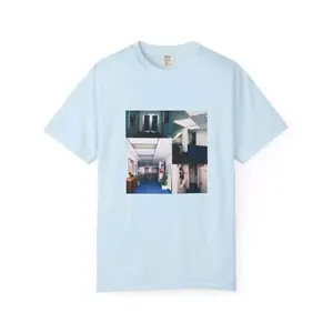 1980s Liminal Spaces T Shirt Real Vintage Photos Backrooms Nostalgia Graphic Tee