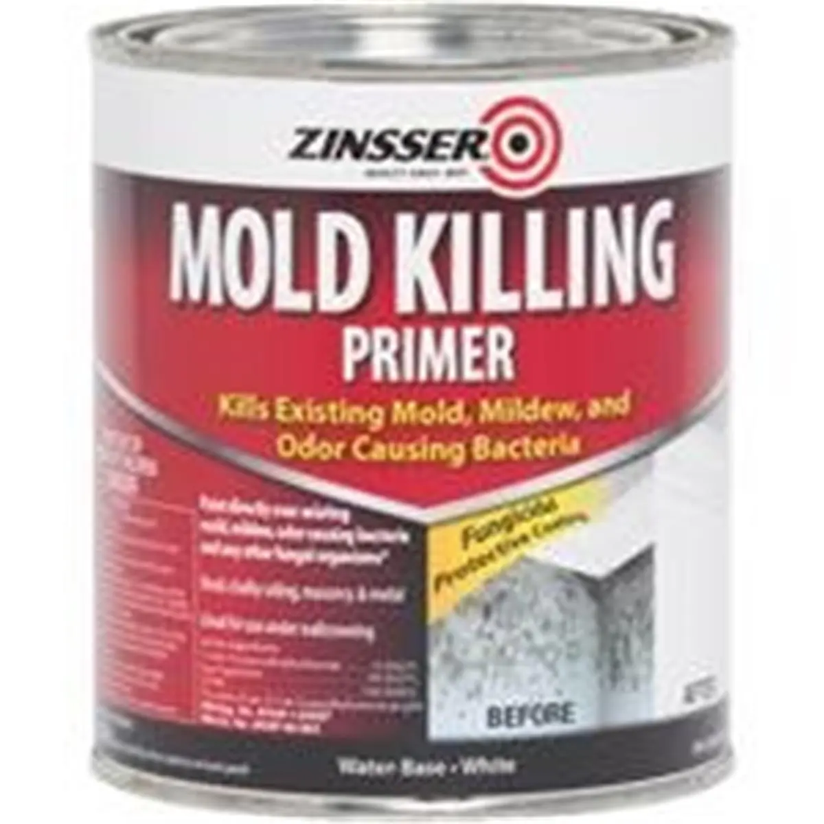 212 MAIN Rustoleum 276087 Water-Based Mold Killing Paint Primer - Mold Control, Targets Bacteria, Kills Fungi