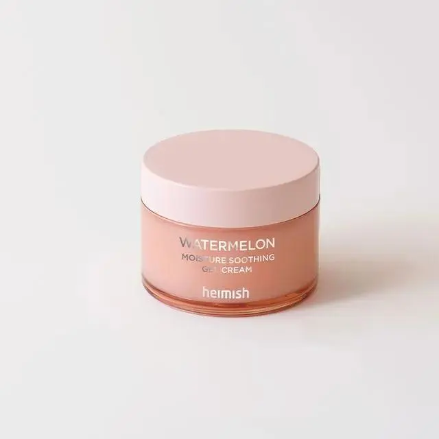 [Heimish] Watermelon Moisture Soothing Gel Cream 110ml – Hydrating & Cooling Gel for Face and Body, Soothes Redness, Hypoallergenic Formula backtoschool