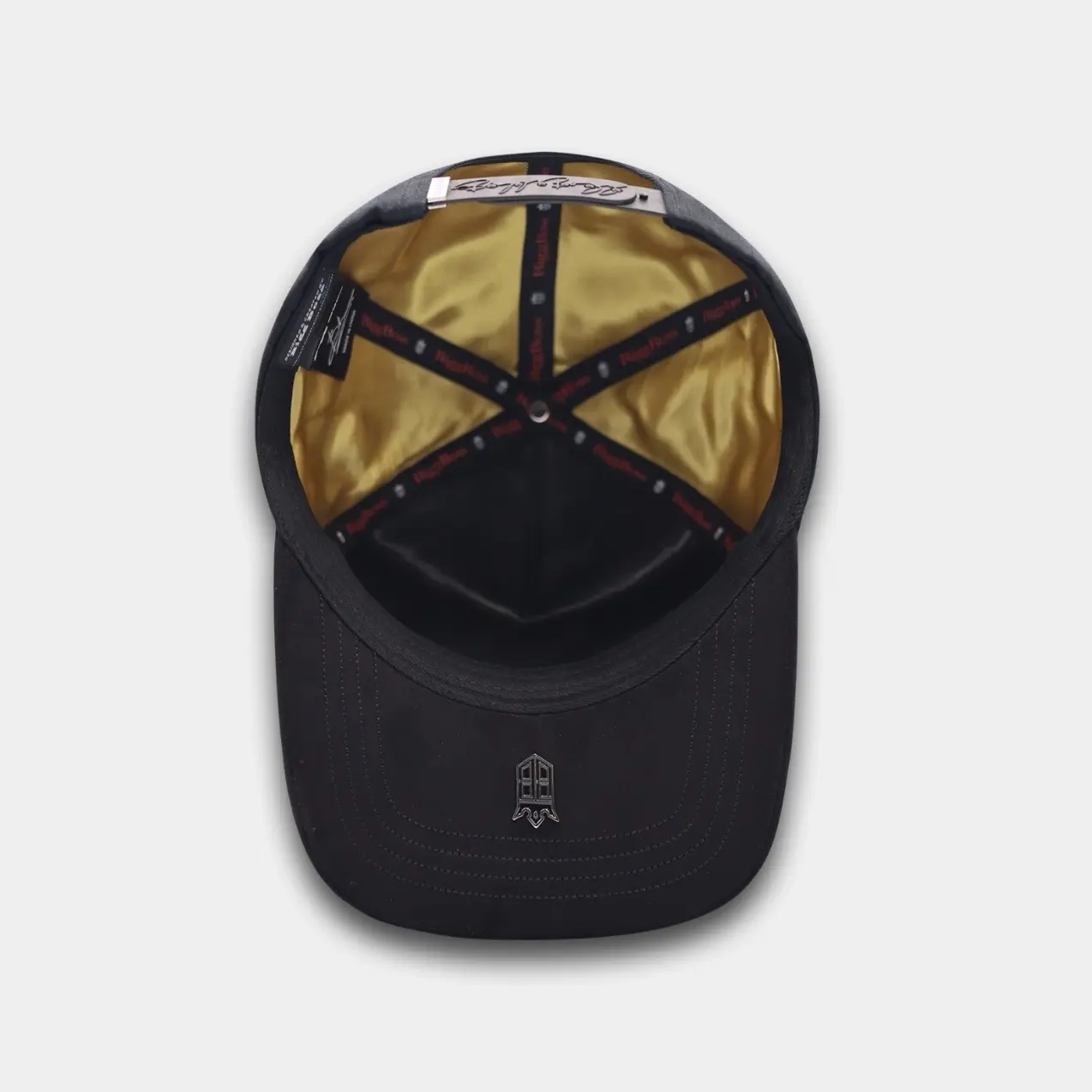 Hat BiggBoss AMR Black Gold Crystals