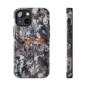 [HOT] Sitka Waterfowl Camo Vintage Hunting Phone Case Aesthetic | Shockproof Tough Protective Case for iPhone 17 16 15 Samsung