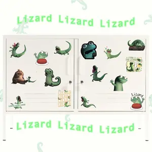 Lizard Meme Magnet, Funny Reptile Fridge Magnet Decor, Strong Hold Magnetic Sticker for Kitchen, Locker Office, Perfect for Daily Fun Decor & Gag Gift, Ideal for Lizard Lovers Meme Fans Teens Coworkers Friends