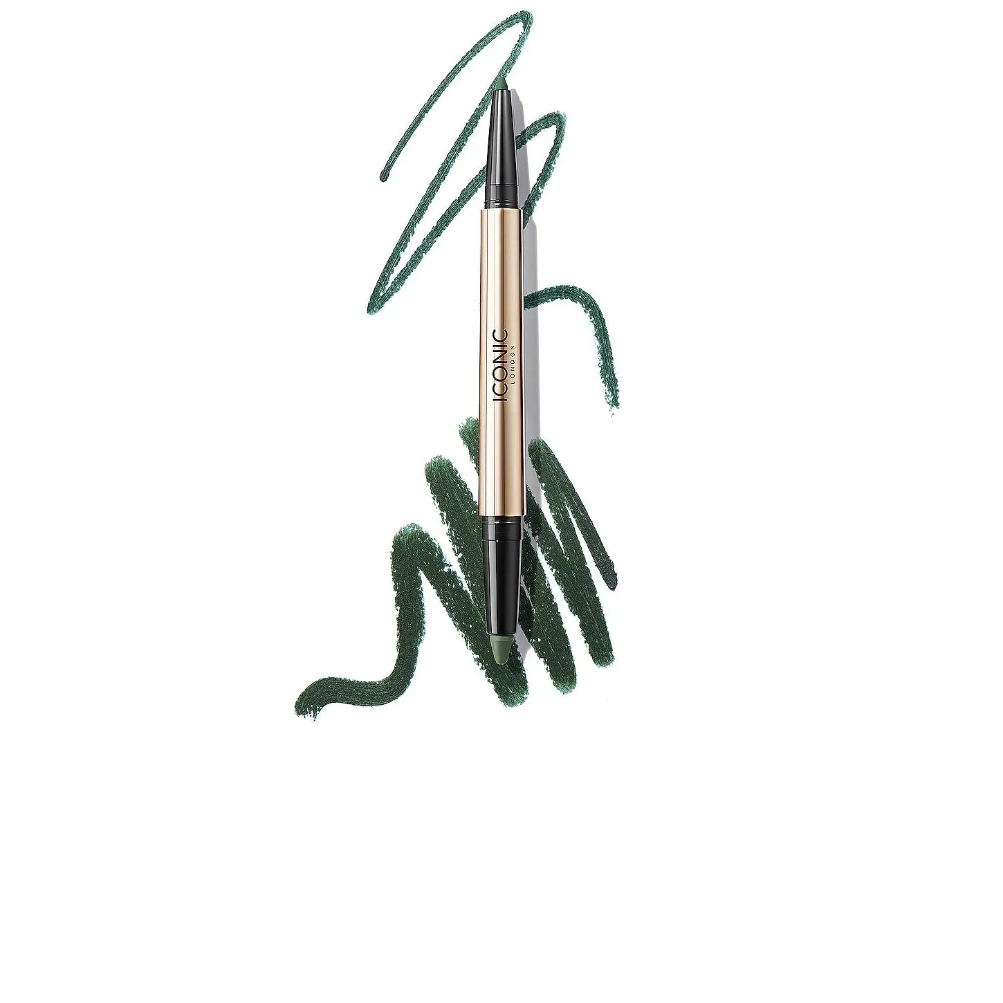 ICONIC LONDON Smokey Eye Duo Kajal in Juniper Green