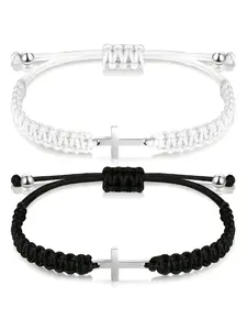 Adjustable Handmade Cross Bracelet, Perfect for Daily Wear, Holidays & Special Moments, Ideal Gift for Surprises & Elegance, Faith Wear Jewelry, Adjustable Bangle Jewelry