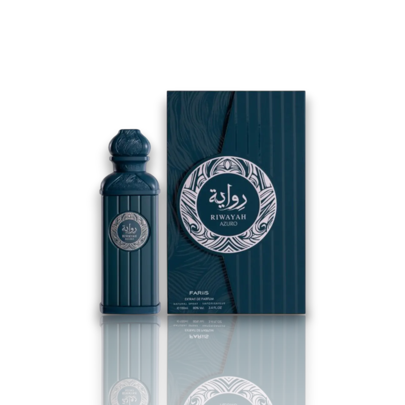 Fariis | Riwayah | Azuro | Unisex Fragrance | 100 ML 3.4 OZ | Extrait De Parfum | Raspberry - Orange Essential Oil & Bergamot
