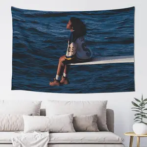 3x5Ft $ZA Album Cover Flag Tapestry for Wall Hanging College Dorm Men Cave Decorative Banner with 4 Brass Grommets
