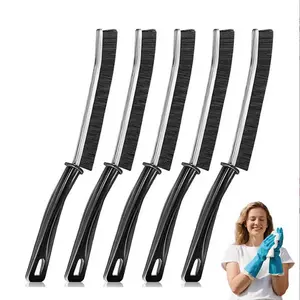 Multifunctional 5-Piece Crevice Cleaning Brush Set, Hard Bristle Gap Brush, Handheld Groove Cleaner for Window Tracks, Bathroom Tiles, Kitchen Sinks, Household Deep Cleaning & Spring Cleaning Gadgets
