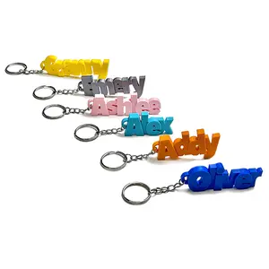 Unique 3D Keychain with Personalized Name | Customized Keyring for Bags and Keys | Perfect Gift for Friends and Family