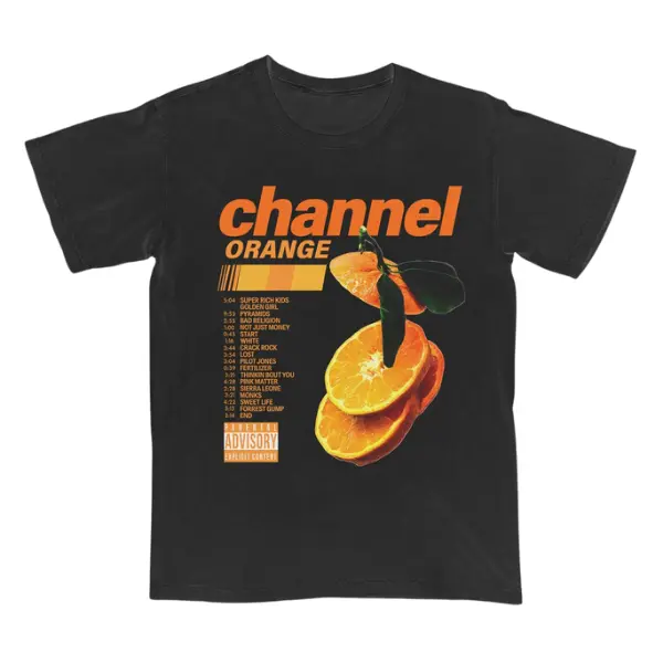 Frank Ocean Channel Orange Tee – Retro Album Graphic Shirt for Fans
