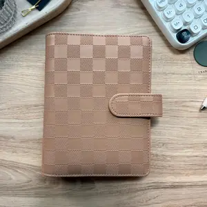 Latte | A6 Binder | Checkmate Collection