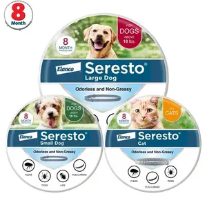 Reflective Dog Collar with Buckle Adjustable Safety Nylon Collars for Small Medium Large Dogs Odorless Non-Greasy seresto
