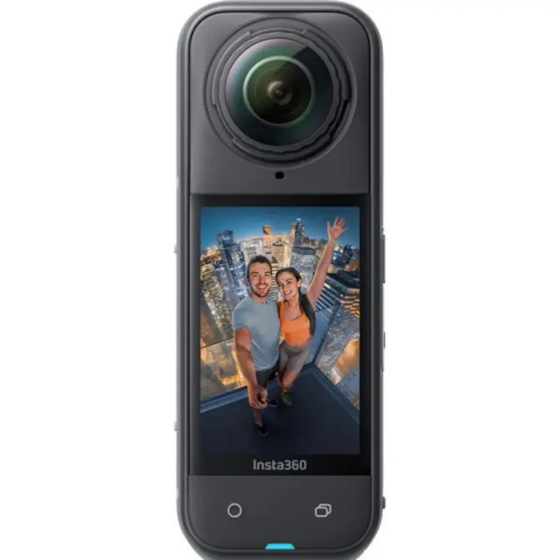 Insta360 X5 Waterproof 8K HDR Digital Action Camera (Model CINSAAHA-X501) - Portable Travel Camera, Wearable Video Recorder with Accessories