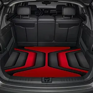 Design Car Trunk Mat, Essential Travel Accessory, Fits Most Cars, Elegant Interior Decor, Keeps Trunk Clean Dry, Easy to Use, Car Liners