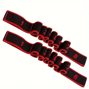 1pc Stretching Resistance Bands - Colorful, Durable Polyester Pull Ropes for Yoga, Dance, and Fitness Training, Perfect for Shoulder Opening Exercises, Dance Training Aid | Vibrant Resistance Bands | Durable Polyester Bands