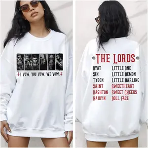 The L.O.R.D.S Series Shirt Sweatshirt, I Vow You Vow We Vow The Ritual The Sinner The Sacrifice Sabotage Carnage Bookish Shirt