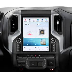 [ suitable for the original screen 7 inch or 8 inch] ,please confirm before purchasing] Car Radio Stereo for Chevy Silverado GMC Sierra 2019-2023 4+64GB  Android 15 12.1 inch touchscreen multimedia video player Wireless Carplay Auto GPS navigation