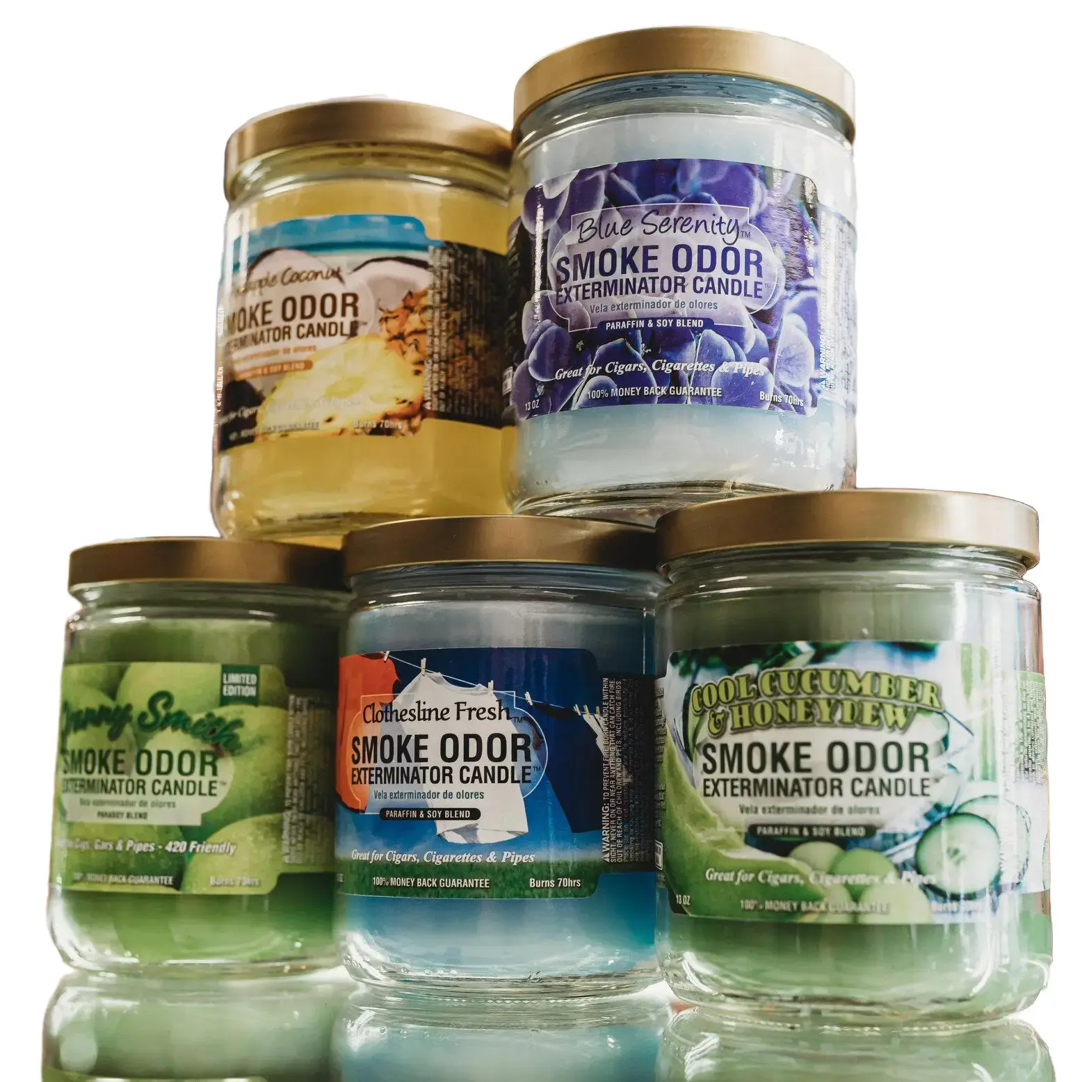 Smoke Odor Exterminator Long Lasting Candle - Aroma Decor