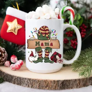 Personalized Christmas Coffee Mugs | Custom Holiday Cup Gift |Festive Christmas Coffee Mugs | Joyful Christmas Coffee Mugs | Christmas Gifts 07