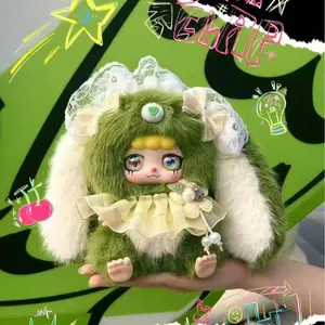 KEBIDOU Mini Nafu Bunny Series Plush Blind Box – Cute Soft Bunny Doll Collection, Adorable Mystery Plush Figures for Girls, Desk Decor & Gift Toys