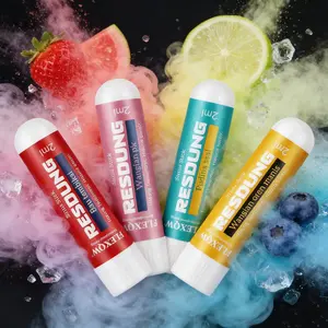 Awakening Nose Inhaler Set, 4 Flavors for Effective Anti-Sleepiness and Alertness, Convenient and Perfect for Drivers, Nasal Relief and Sinuses