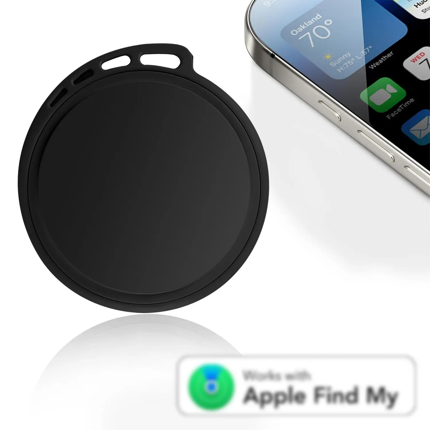 Smart Air Tracker Tag Item Finder – 1/2/4 Pack | Compatible with Apple Find My App (iOS Only) | Precision GPS Tracking Travel Gadgets for Luggage, Bags, Wallets, Keys & Valuables | Long-Lasting Battery, Real-Time Location Alerts, Monitoring