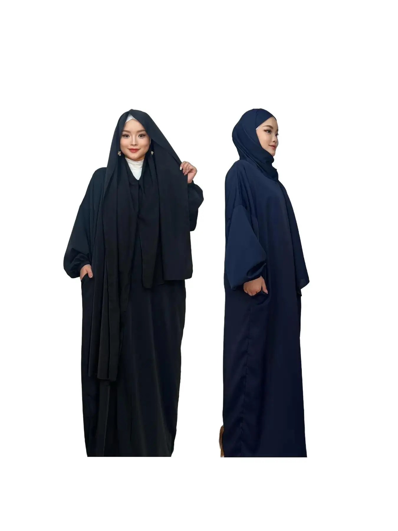 Black*1 pc+Royal Blue*1 pc