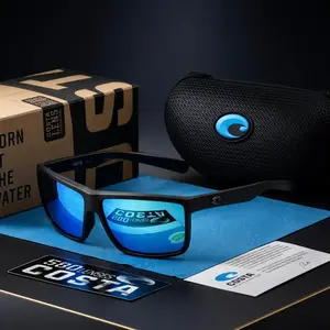 Costa Del Mar Rinconcito Polarized Sunglasses For Men, Costa Sunglasses For Men, Stylish, Durable, Versatile, Polarized, Anti-UV/Blue Light, Dust/Windproof - Gift For Him