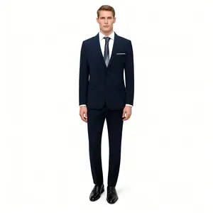 Live stream discounts Two-piece versatile suit set, slim-fit men's suit, office suit, fashionable and multi-functional suit, casual business single-breasted suit.
