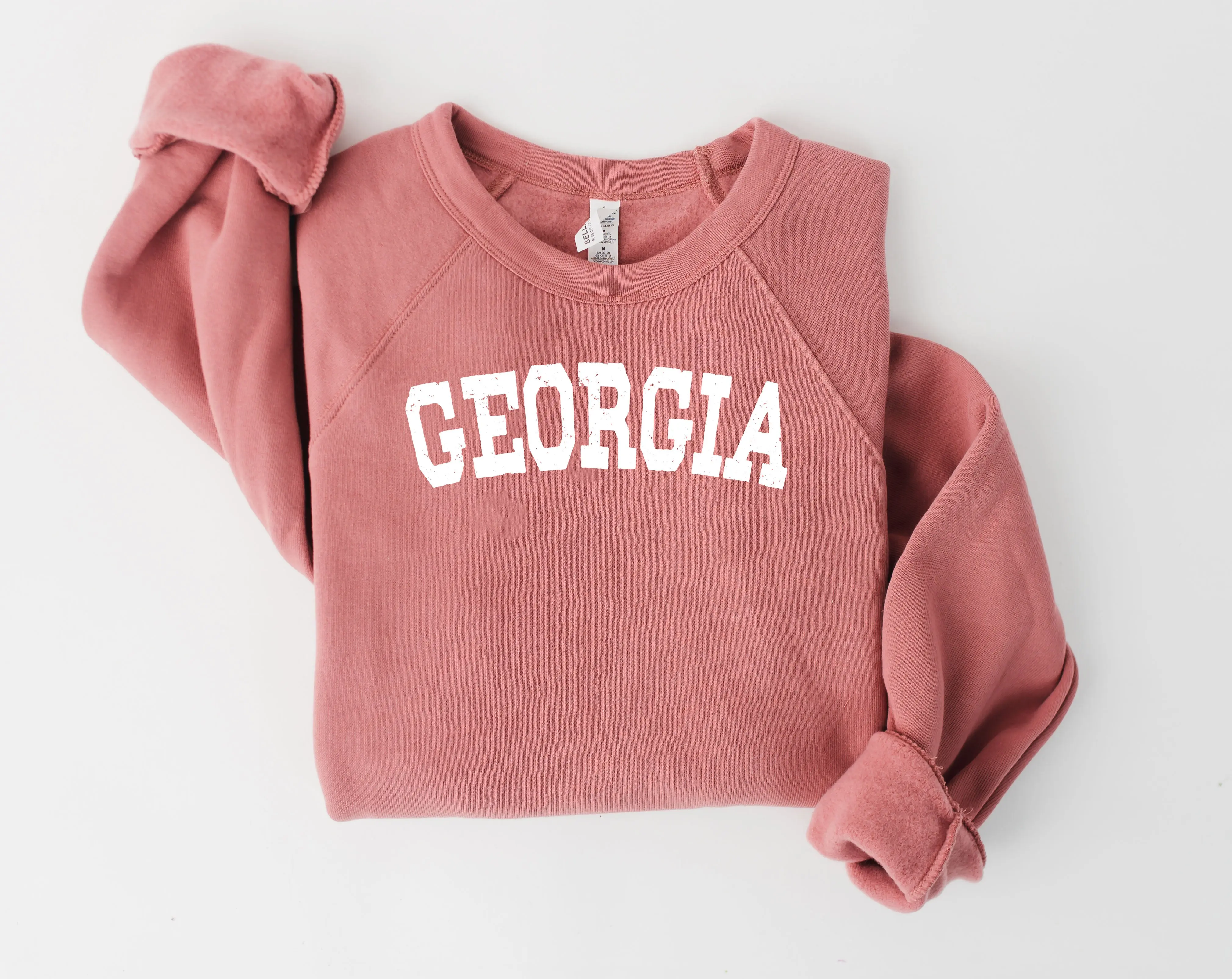 Georgia State Bella & Canvas Crewneck Sweatshirt