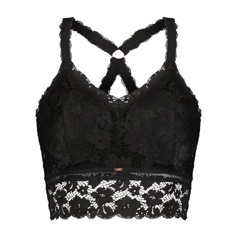 Jady Women's Juliette Deluxe Lace Racerback Padded Bralette Top - Nylon-Spandex Blend, Helping Hands Pad, Lace Trim, Casual 2x/3x Bralettes, Daily Elegance Bras for Women, Comfy Fit Everyday & Office Underwear