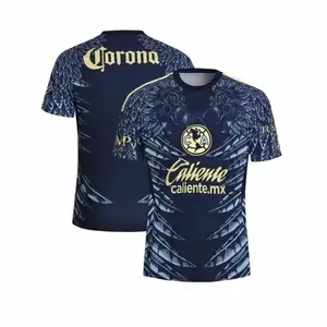 2026 Summer New Quick-Drying and Breathable Shirt for Casual Sports and T-shirt Club America Jersey for Men and Women, All-Over Print Soccer Jersey