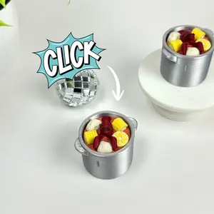 Crawfish Boil Fidget Clicker Keychain