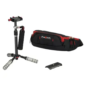 Fotodiox Pro Carbon Fiber Gimbal Stabilizer for DSLR, MILC & GoPro Cameras - Handheld Video Stabilizer System and Stealthy Camera Support for Small to Mid-Sized Cameras