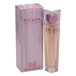 Escada Sentiment Floral Scents Perfume for Women - 2.5 fl oz Elegant Women's Fragrance, Heart-Shaped Design, Love-Expressing Modern Scent, New in Sealed Box