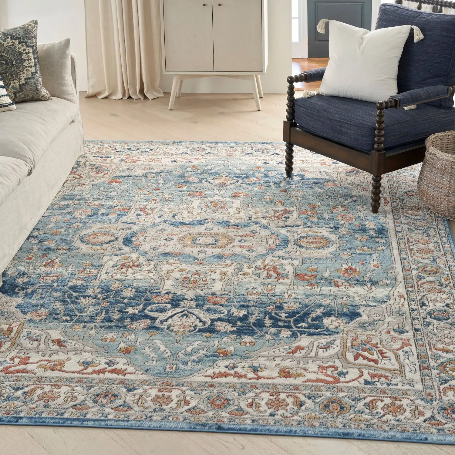 Nourison Concerto Vintage Traditional Indoor Home Decor Rug, Decorative Area Rug