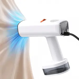 Portable Handheld Vacuum Steamer for Clothes - 5000Pa Suction, Travel-Ready Water Supply Solution, Home & Travel Garment Ironing Appliance