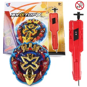 Bey X BX-3-60 Starter XENO XCALIBU Metal Spinning Top Starter with Holy Sword Ripcord Launcher Gyro Battle Toys Kids Children Gift Design