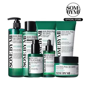 [SOME BY MI] AHA BHA PHA Total Exfoliating Set – Complete Pore, Sebum Control and Clear Skin Renewal Routine – Korean Skin Care