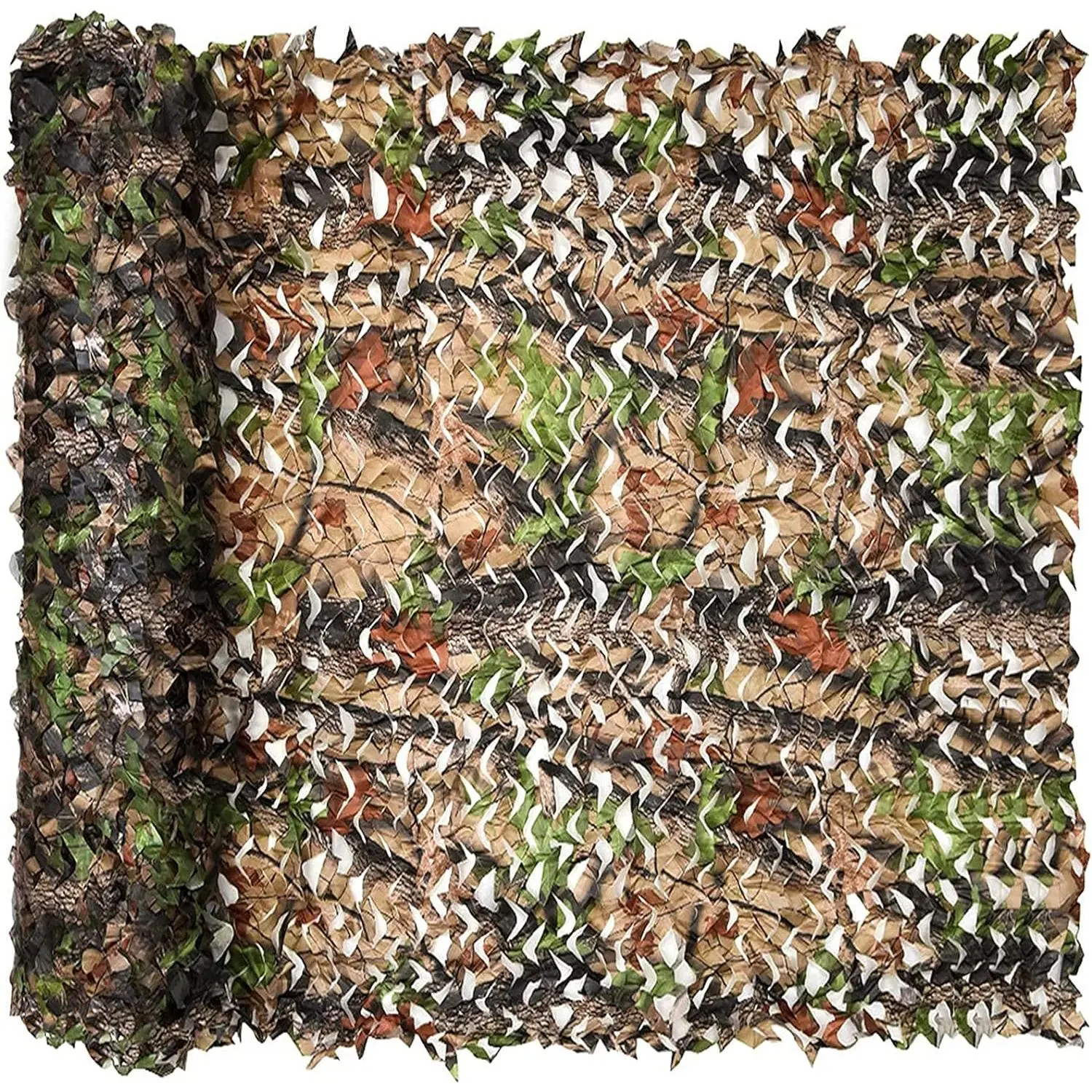 Camo Netting, Camouflage Netting, Hunting Blind Camo Net, Army Party Decorations, Sunshade Fence Nets, Lightweight, Bulk Roll, Mesh, Great for Camping, Shooting, Photograph, Car Cover, Outdoor