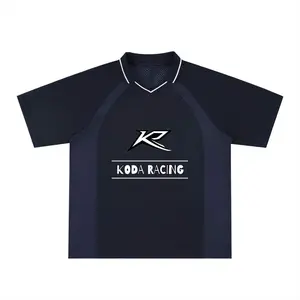 Striped V-Neck Jersey